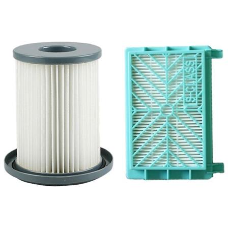 2 st HEPA-filter för dammsugare, ersättningsfilter för Fc8740 Fc8732 Fc8734 Fc8736 Fc8738 Fc8748 [DB] White blue