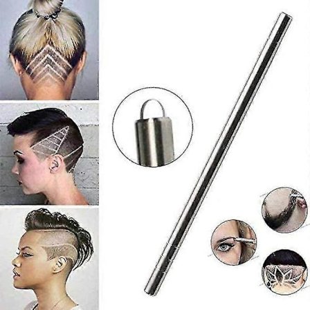 Frisørsaks Professionel Magisk Gravering Skæg Hårsaks Øjenbryn Skærpen Frisure Eng