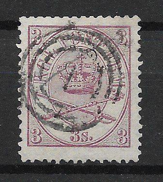 Danmark 1864 - AFA 12 - Stemplet
