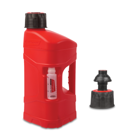 Benzindunk Polisport ProOctane Utility 10L & 100ml Mixer, Klar/Rød