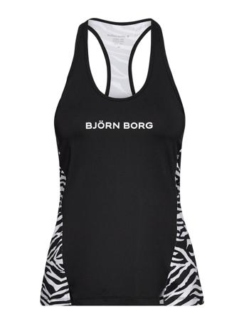 Blocked Tank Olita Olita Top Ærmeløs Top Sort Björn Borg