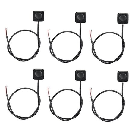 6st Momentan Strömbrytare Momentan Tryckknapp På Av Strömbrytare 12V 24V Montera Mini Knapp Strömbrytare Enkel Installation_Specialgåvor