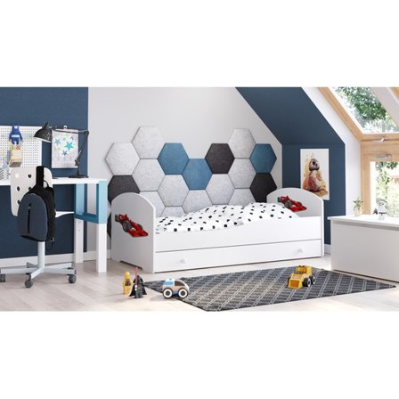 KOBI Barnsäng - Luk Med Madrass - Formula - 160 x 80 Cm - Litenleker