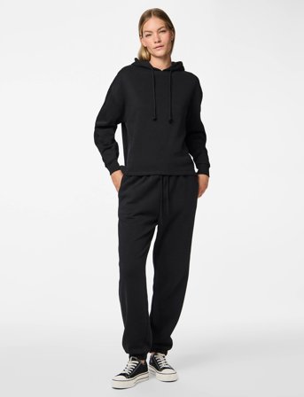 Pieces Pcchilli Hw Sweat Pants Noos Bc - Black - XL