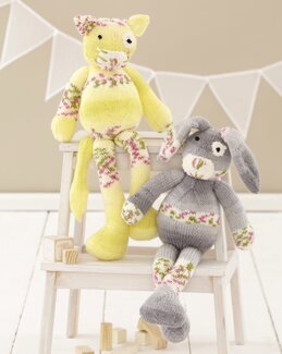 Neuleohje Kissa ja kani