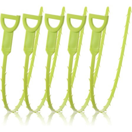 Slange-avløpsrenser, 20”, 5-pakning, Avløpsrenser, Vaskrenser, Avløpsrenser for hårpropper, Dusjavløpsrenser, Avløpsrenser for hår, Hår-