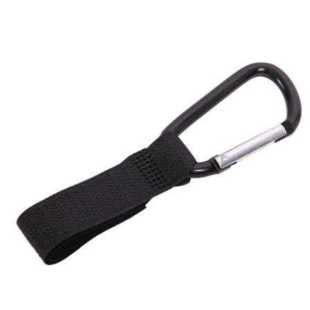 1. Rattakoukku Musta karabiini Black