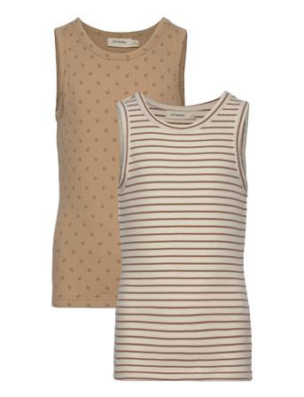Nmmlolo 2Pack Tank Top Lil T-shirt Ærmeløs Multi/mønstret Lil'Atelier
