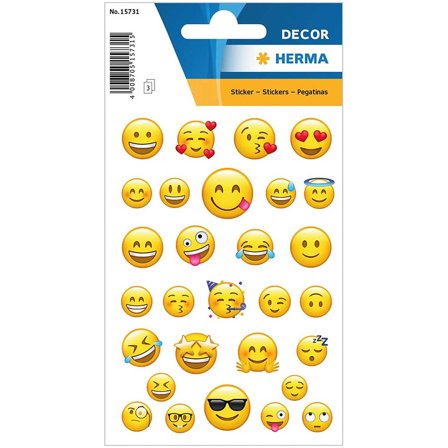 HERMA Stickers Emojis 3 arkki