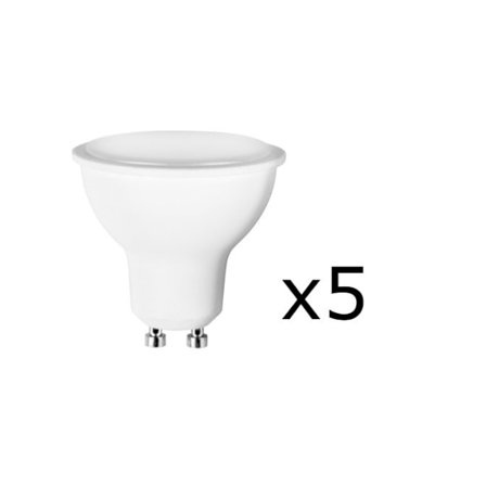 LED-pære GU10 1W 230V 3000K 5-pak, Varmhvid