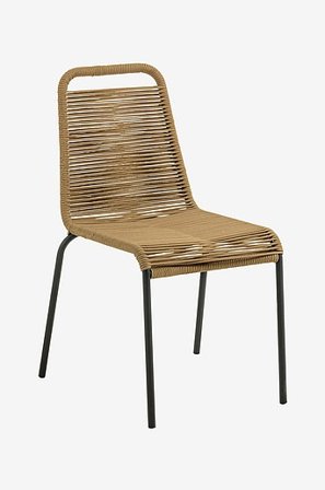 Jotex - Stol, 4-pak Natur - GLENVILLE - Køb Havestole & haveskamler hos Jotex