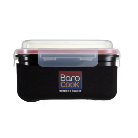 Barocook Lunchbox 850 ml eating utensils Black OneSize