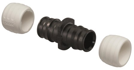 Uponor 1880231 Skjøtekobling inkl. tilkoblingsringer 25 x 25 mm, Installasjon