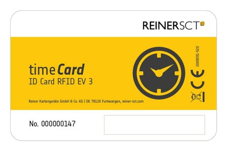 REINER Timecard Premium Card Mifare