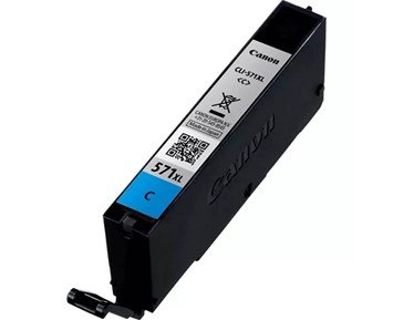Canon-CLI-571XL Cyan-Canon CLI-571XL Cyan-Printing ink, toner & paper-Blekkpatroner