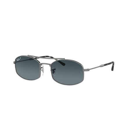 Ray-Ban -Aurinkolasit - Grey Oval - Ray-Ban RB3719 004/S3 5120