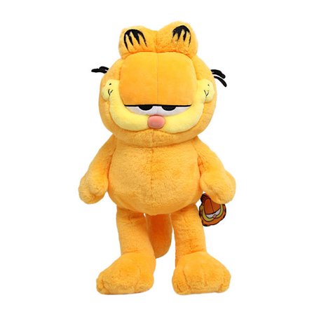 35 cm Garfield Plyslegetøj | Orange Tyk Katte-dukke - Perfekt til Fans & Børn - Garfield