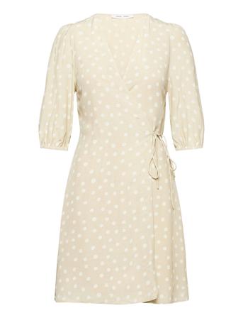 Britt Ss Wrap Dress Aop 10864 Dresses Wrap Dresses Rosa Samsøe Samsøe