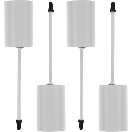 4 st - Ljushållare - ljushållare - ljusstake - Adventskrans ljushållare - metall ljusstake