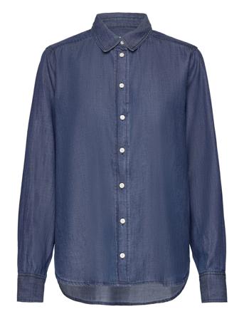 Baripw Sh Shirts Denim Shirts Blå Part Two*Betinget Tilbud