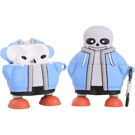 Passform designad för Airpods 3:e generationen 2021, Silikon Tecknad Söt Fodral Skyddande Stötsäkert Skal för Airpods 3 Volanger