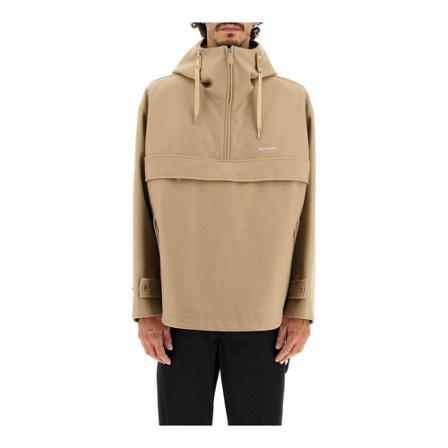 Burberry, Coats Beige, Heren, Maat:XL,polyester