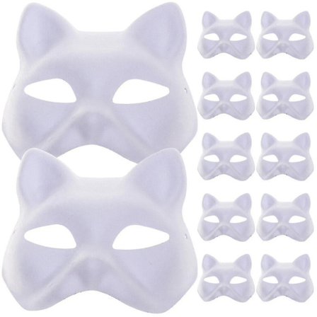 12 st kattmask Mask Prop Sta Performance Blank Mask