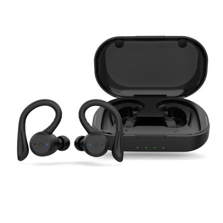 20 tunnin pelin kesto Uinti Vedenkestävä Bluetooth-kuulokkeet Dual Wear Langattomat urheilukuulokkeet Tws Ipx7 Kuulokkeet Stereo black