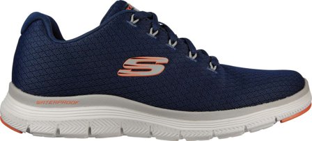 Skechers Men's Flex Advantage 4.0 - Waterproof Men everyday shoes Blue 42