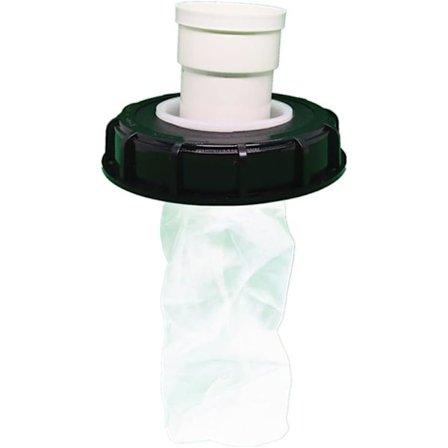 Tønnelokk - 165mm rett hode med filter