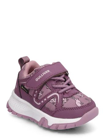 Ljungan Gringsbo Gtx Høye Sneakers Lilla Gulliver*Betinget Tilbud