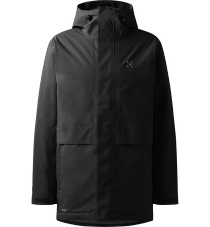 Haglöfs Salix Proof Mimic II Parka Men True Black - Herren - L