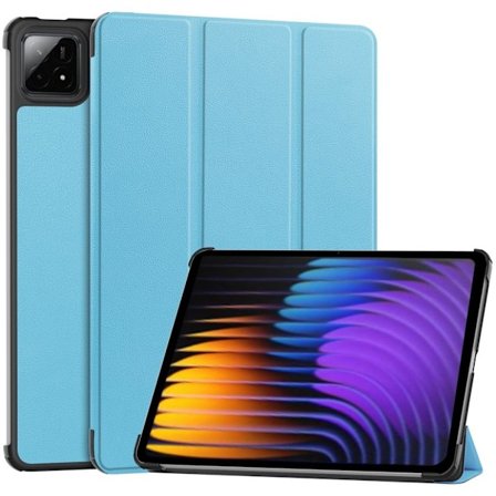Xiaomi Pad 7 Fodral med Stativ - Ljusblå