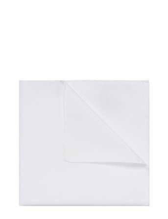 H-Pocket Square White BOSS