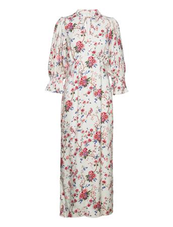 Jacquard Midi Dress Knælang Kjole Multi/mønstret By Ti Mo