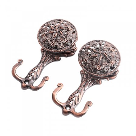 Dekorative gardinholdere til vægmontering, 2 stk.