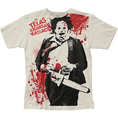 Blodstänkt Texas Chainsaw Massacre T-shirt