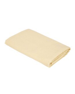 Pöytäliina Vide 140x300 cm kierrätettyä puuvillaa Keltainen