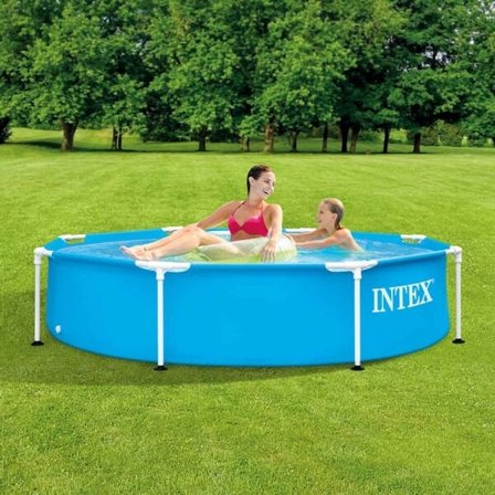 INTEX Pool Metal Frame 244x51 cm