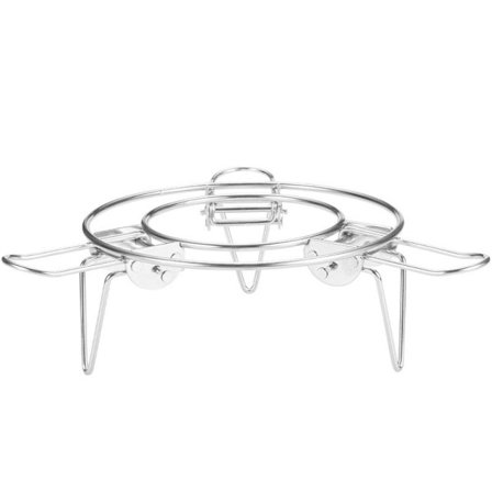 Dampstativ i rustfritt stål Runde dampstativ for mat