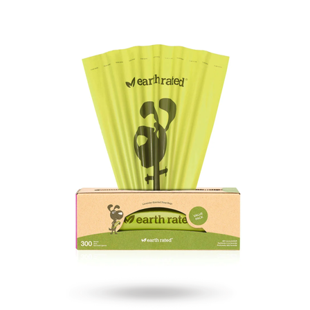 Earth Rated - Earth Rated Eco Single 300 st Lavender - Hundeposer, Godbitveske, Hundegodbiter, Leketøy for utelek på Doggie.no