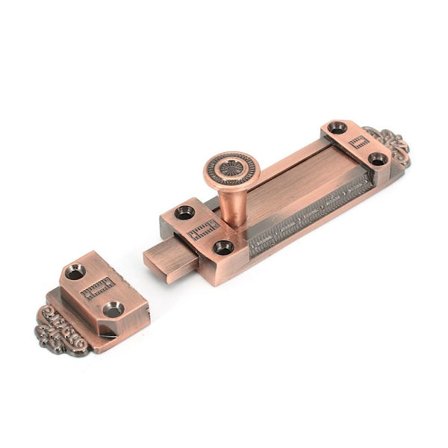 Dørlås Skydedør Bolt Tøndelås 4IMCHRED KOBBERRØD