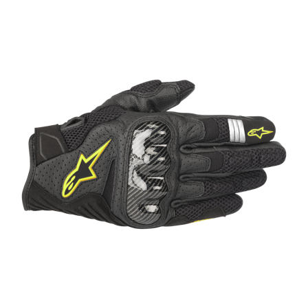 Handskar Alpinestars SMX-1 Air V2 Svart/Fluo Gul L