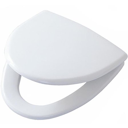 Ifö Cera WC-sete hvit, hardt sete, Baderom