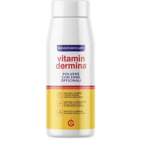 Vitamindermina Polvere Protettiva Con Erbe Officinali 100g
