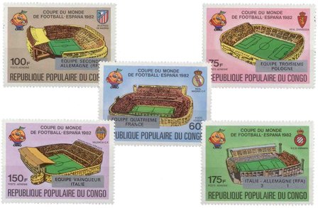 Congo - YT PA 298-302 - Postfrisk