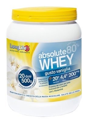Longlife Absolute Whey Vaniglia 500g