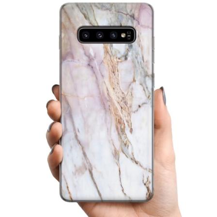 Samsung Galaxy S10+ TPU Mobilcover Marmar