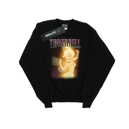 Disney Mens Tinkerbell Montage Sweatshirt XXL Svart