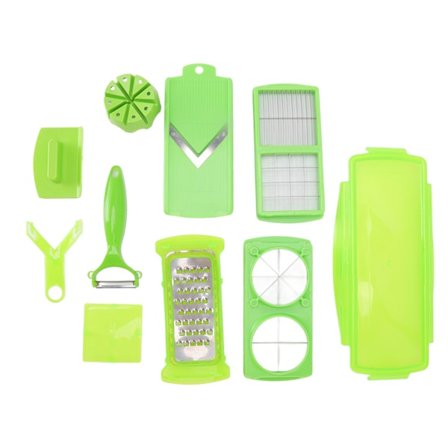 Monitoiminen vihannesleikkuri 13 lisävarusteella Vihannesleikkuutyökalu Vihannesleikkuri keittiöön